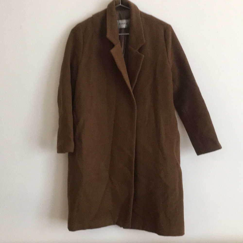 Brown coat